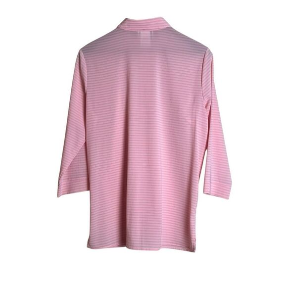 3 for $30! Tradition pink button down shirt. Size 12 - Picture 6 of 8